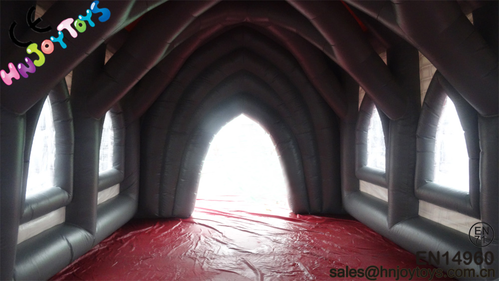 Outdoor Inflatable Haunted House Tent For Halloween 