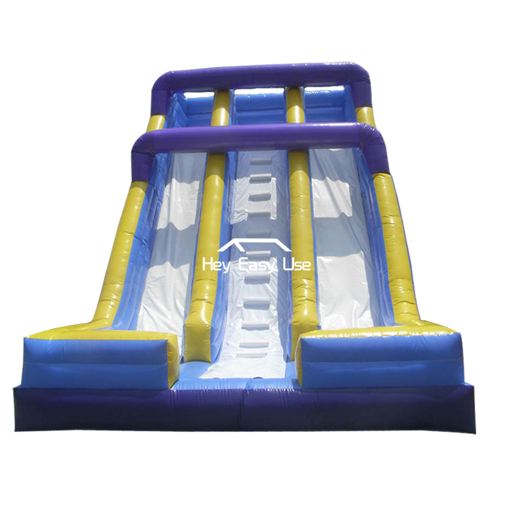 Super Deluxe Double Lane Inflatable Slide