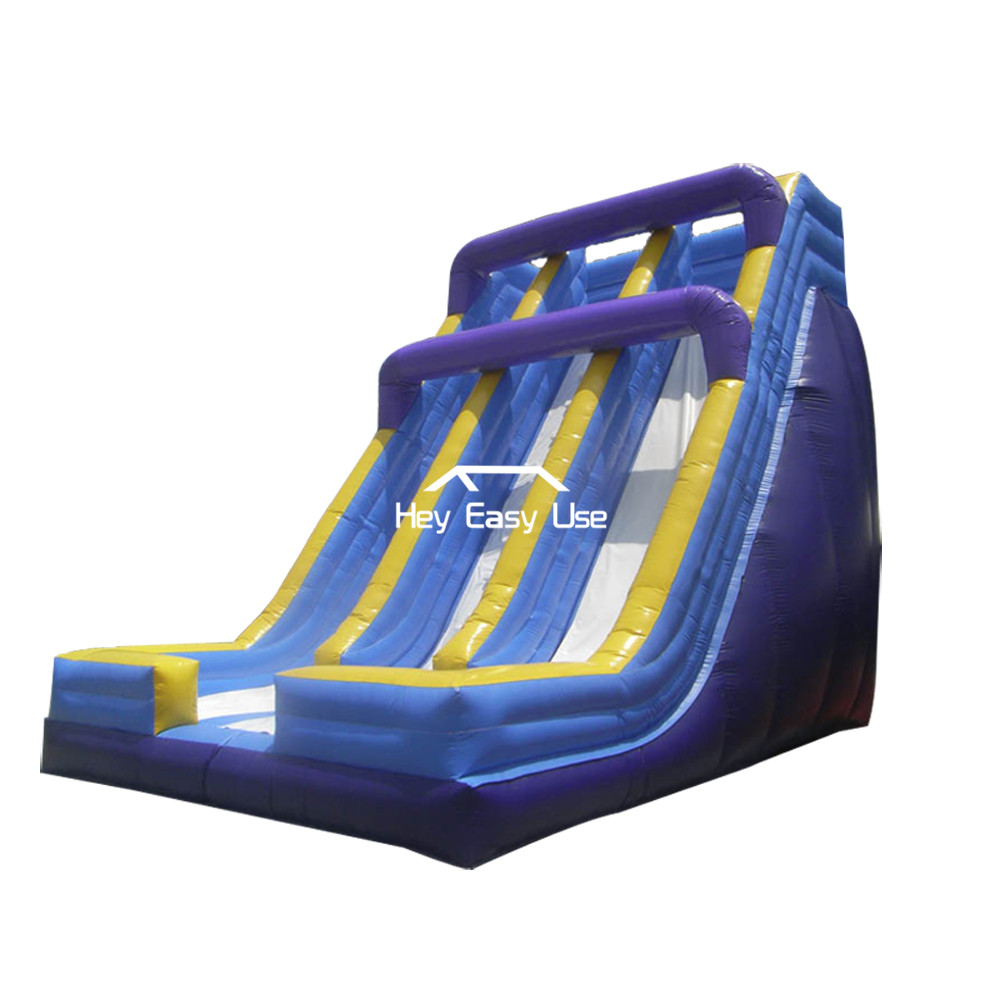 Super Deluxe Double Lane Inflatable Slide