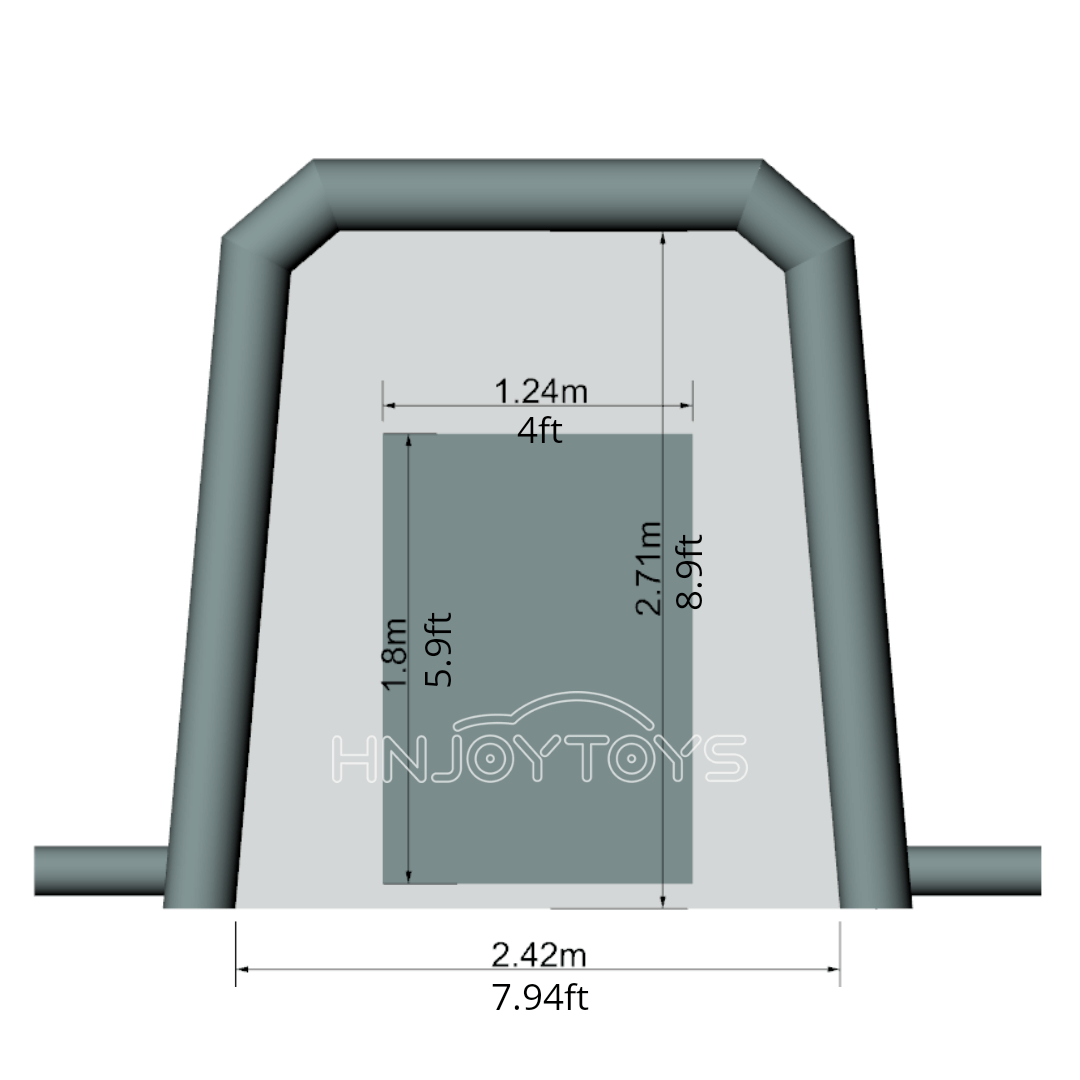 Woodworking Paint Booth - Inflatable Spray booth for Wood Finishing & Furniture