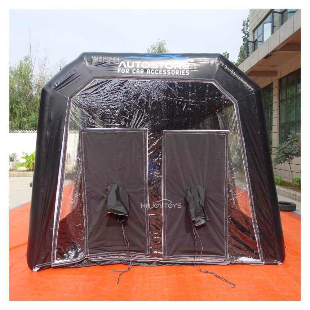 Welded Workstation -  Inflatable Sealed Spray Booth with Filter System