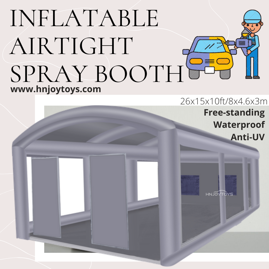 Airtight Spray Booth - Inflatable Sealed Paint Booth for Sale