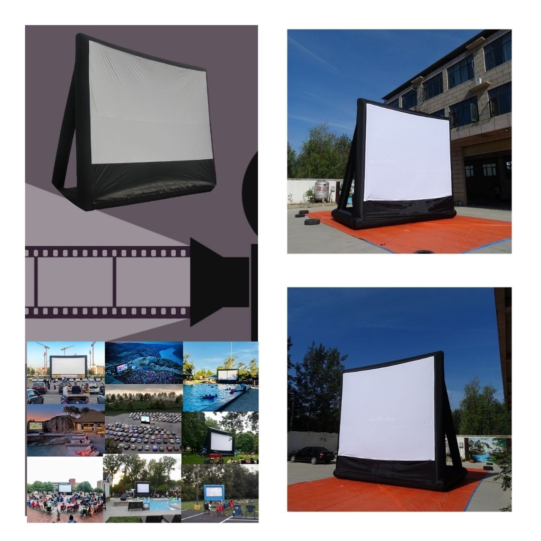 Inflatable Movie Screen - 28ft Outdoor Movie Projector Screen