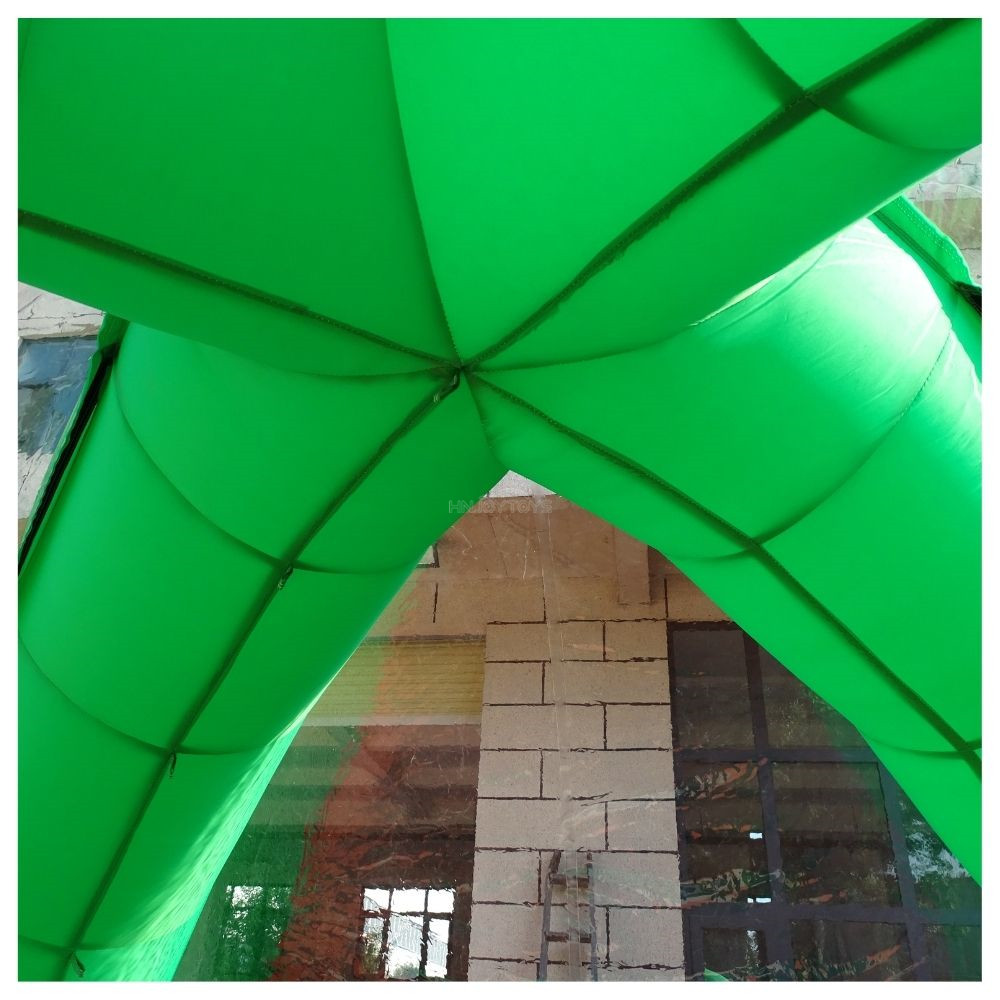 Infaltable Spider Tent With Clear Walls 