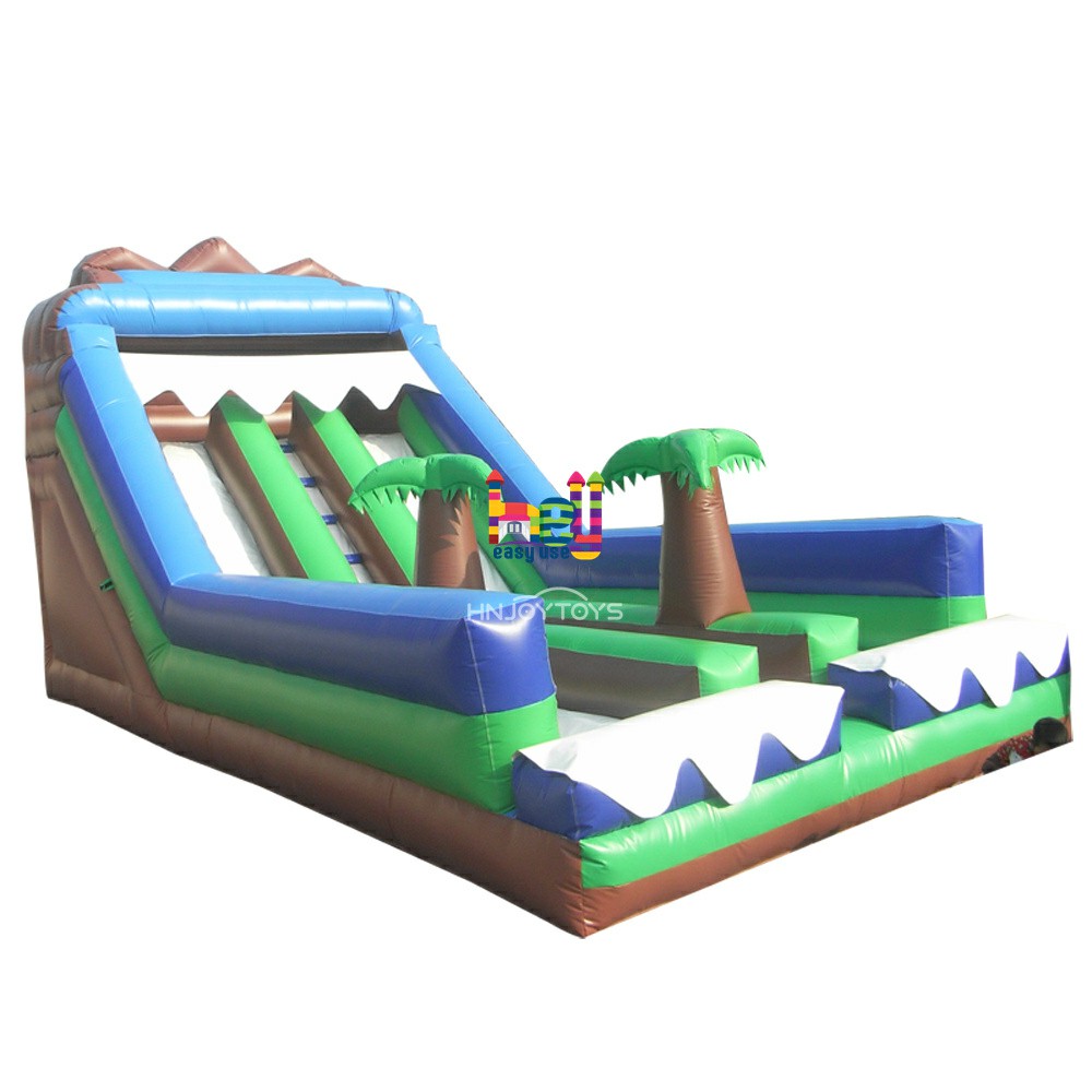 Colorful Kids Inflatable Jungle Slide 