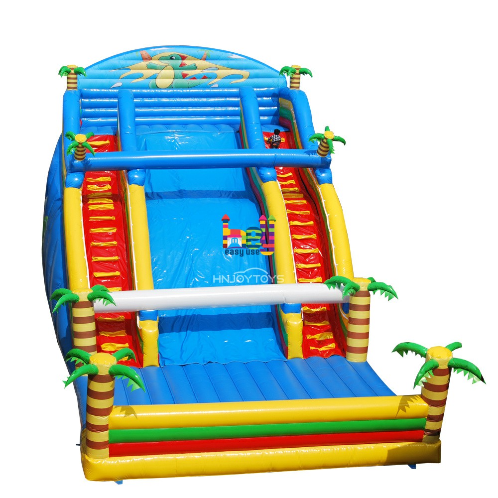 Giant Inflatable Slide Jungle Dinosaur Theme