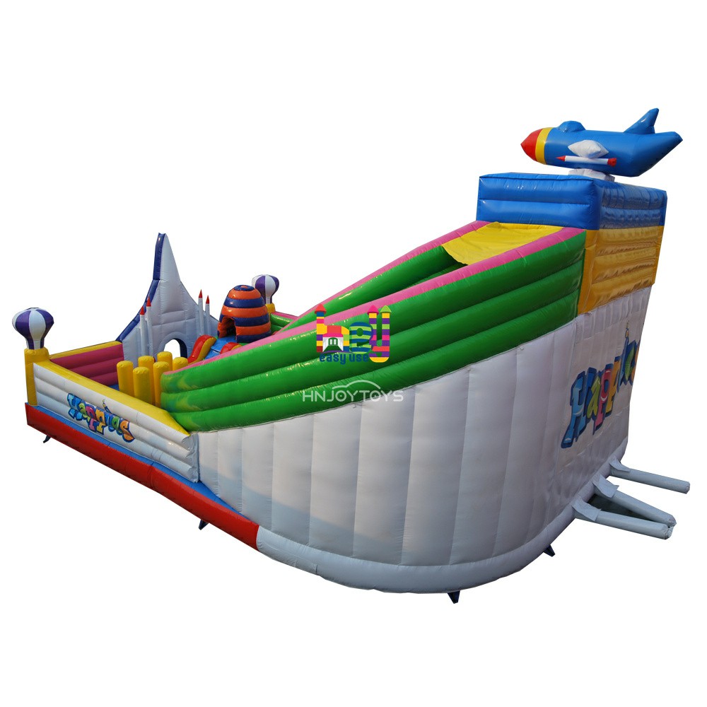 Airplane Inflatable Slide Inflatable Combo