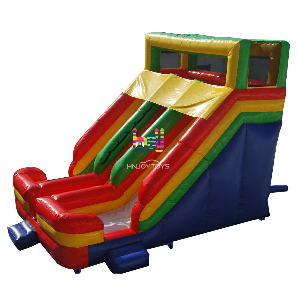 Accelerator Dual Lane Slides Inflatable Sliding 