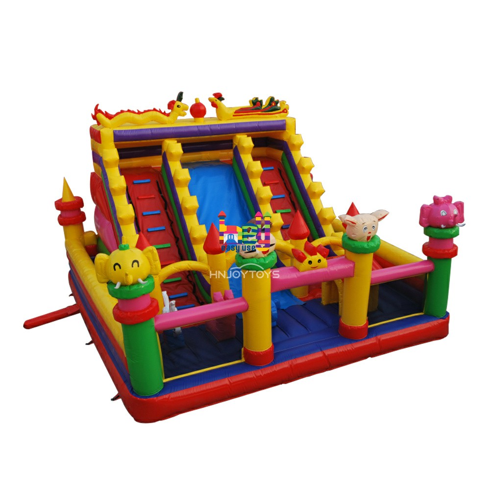 Inflatable Slide With Bouncer For Toddlers