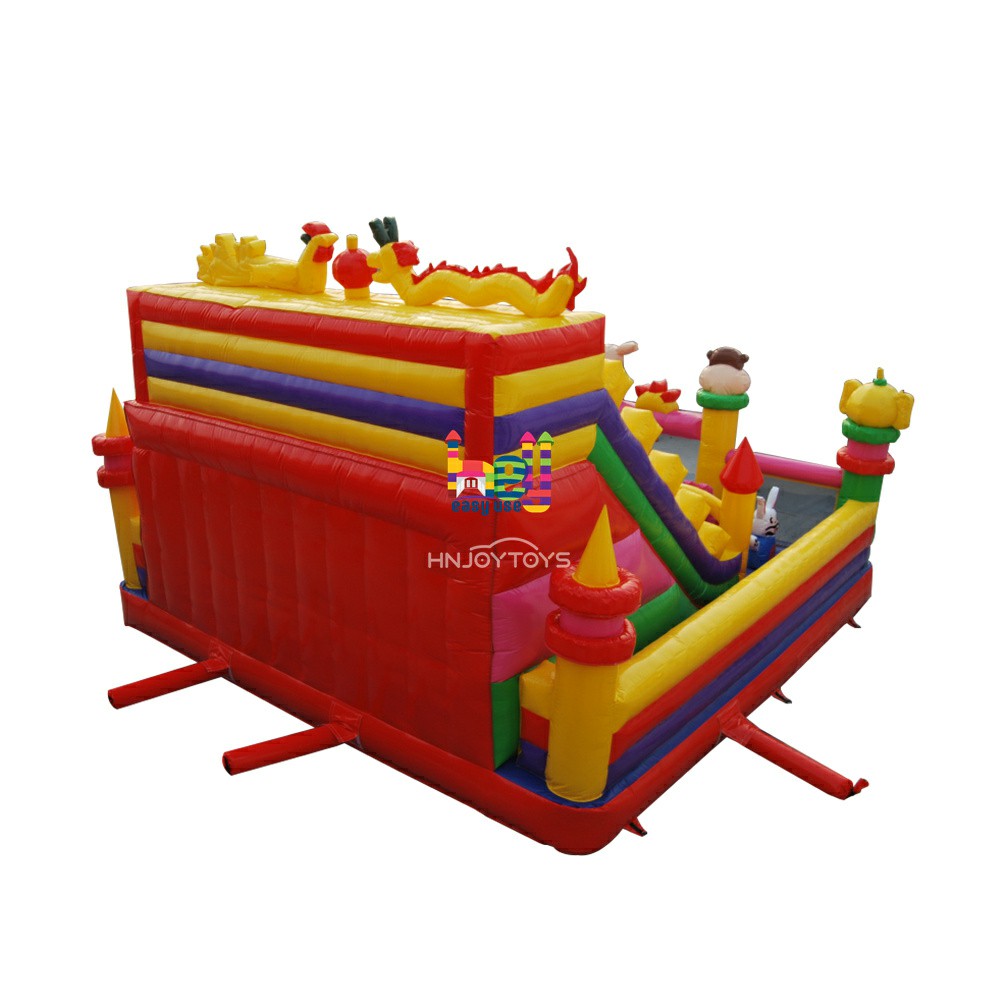 Inflatable Slide With Bouncer For Toddlers