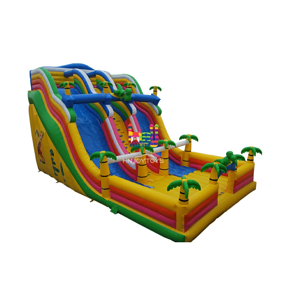 Paradise Dinosaur Inflatable Slide Giant Size