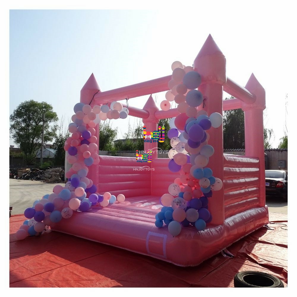 Amazing Shinning Pink Glitter Inflatable Bounce House 