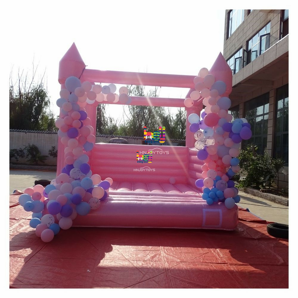 Amazing Shinning Pink Glitter Inflatable Bounce House 