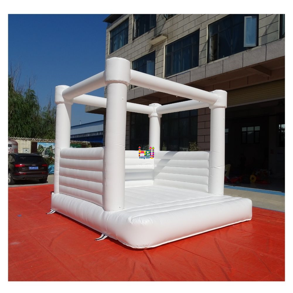 White Wedding Bouncy Castle For Sale Bounce House Jumper Jumping