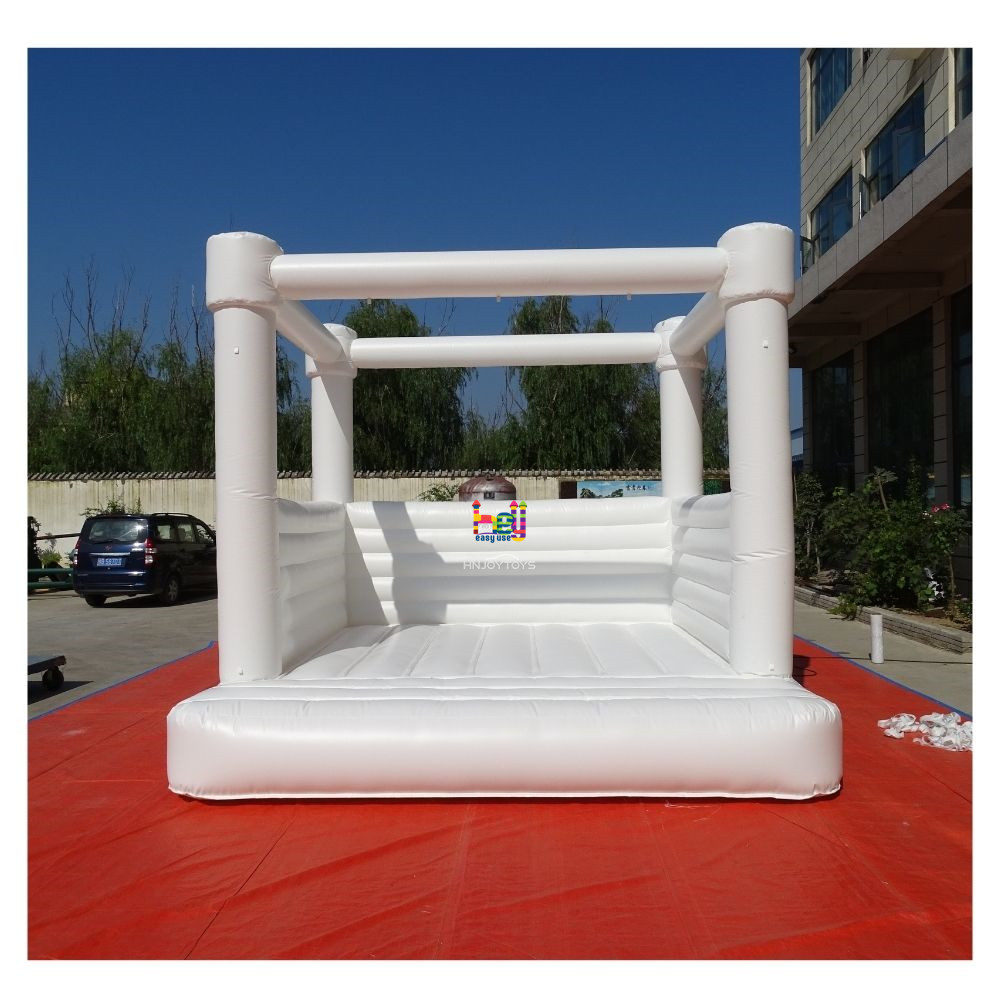 White Wedding Bouncy Castle For Sale Bounce House Jumper Jumping