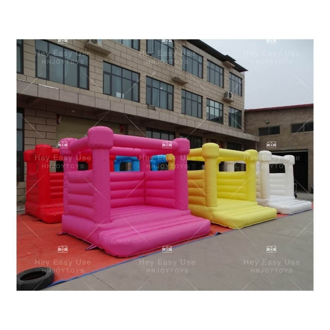 Pastel Color Bounce House For Party Wedding Event