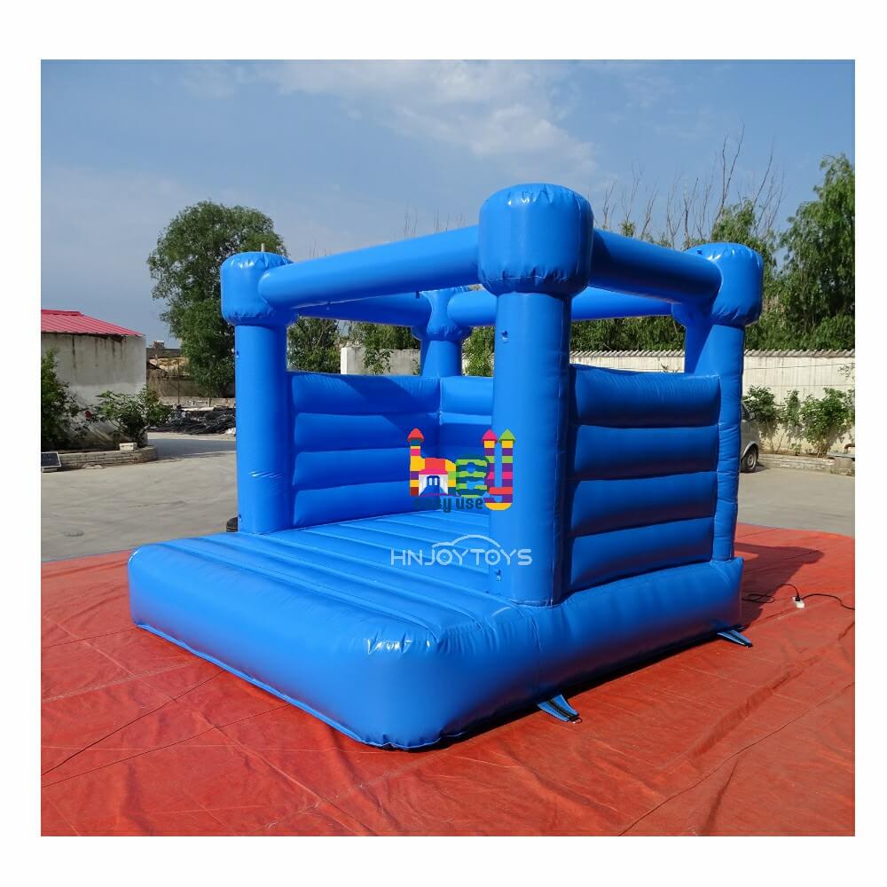 Indoor Game Dark Blue Inflatable Air Bouncy Castle Inflatables Jumping House