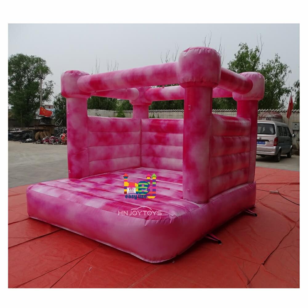 commercial grade PVC tie dye inflatable bounce house