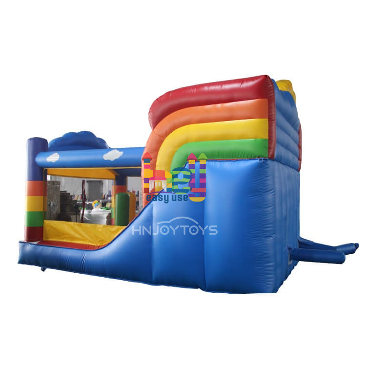 Factory Price High Quality Customized Inflatable Rainbow Slide