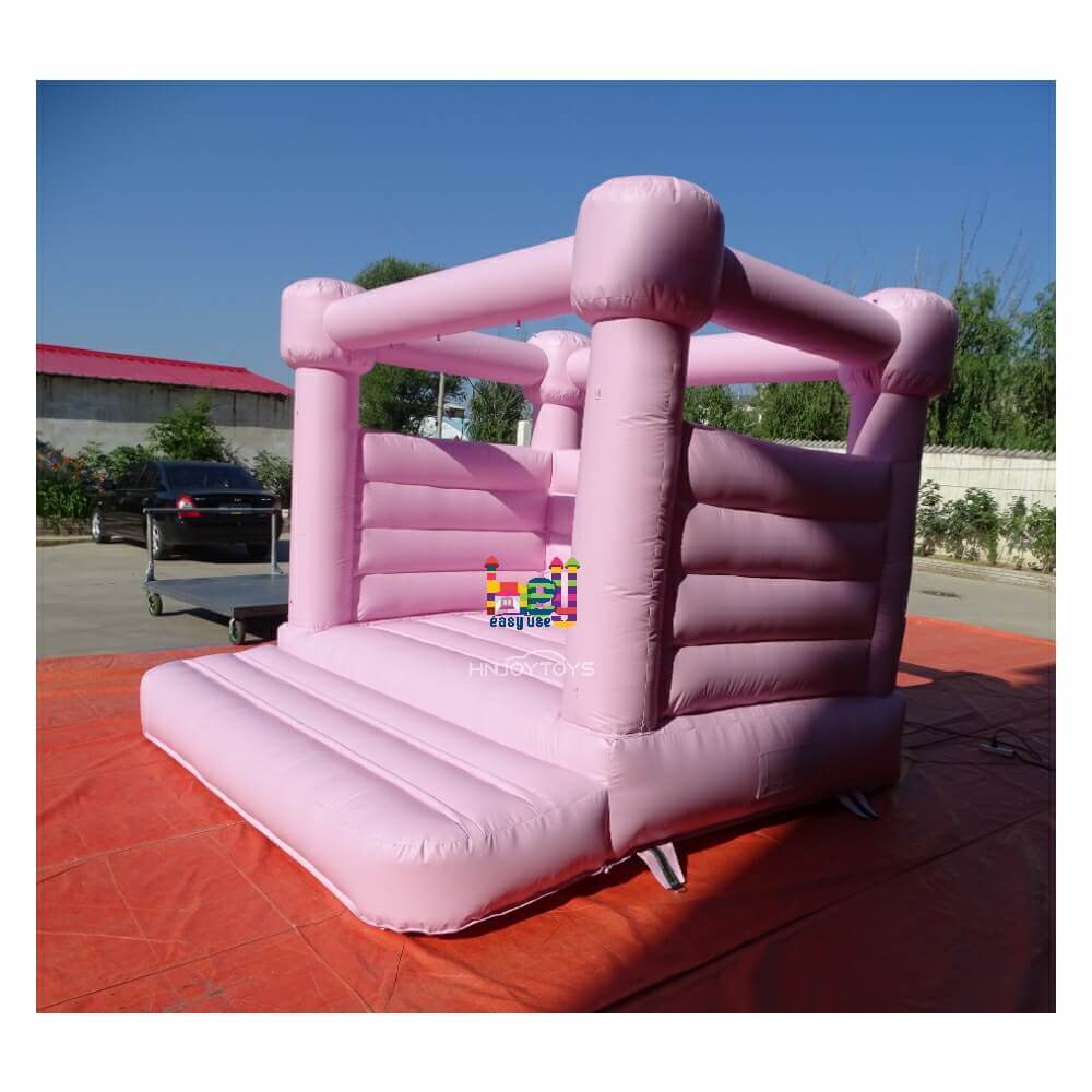 Pink pastel Bounce House for Wedding Use