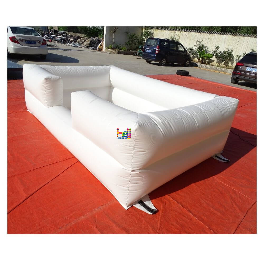 Fun White Inflatable Ball Pit