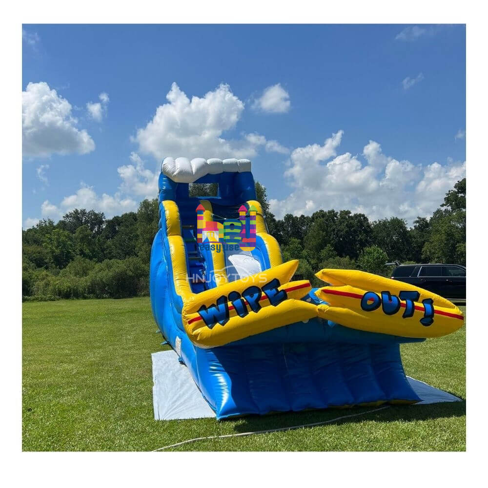 Inflatable Wave Water Slide For Sale