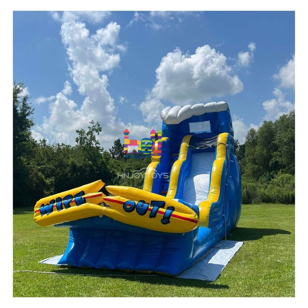 Inflatable Wave Water Slide For Sale