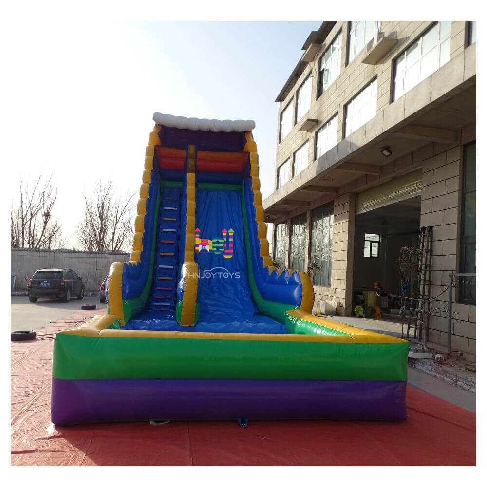 popular inflatable skiing slide