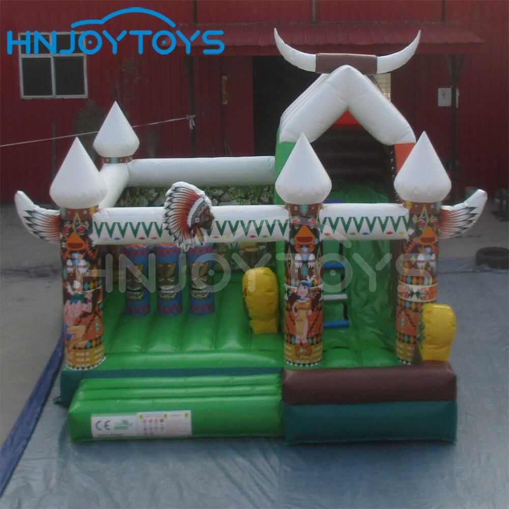 Inflatable Sports Combos Bounce House With Slide