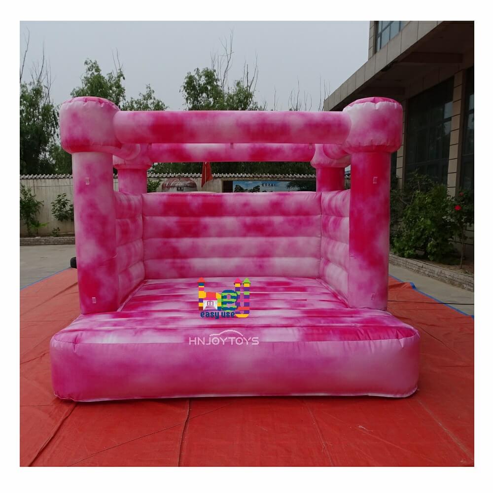 Pink Wedding Bounce House - Pastel Pink