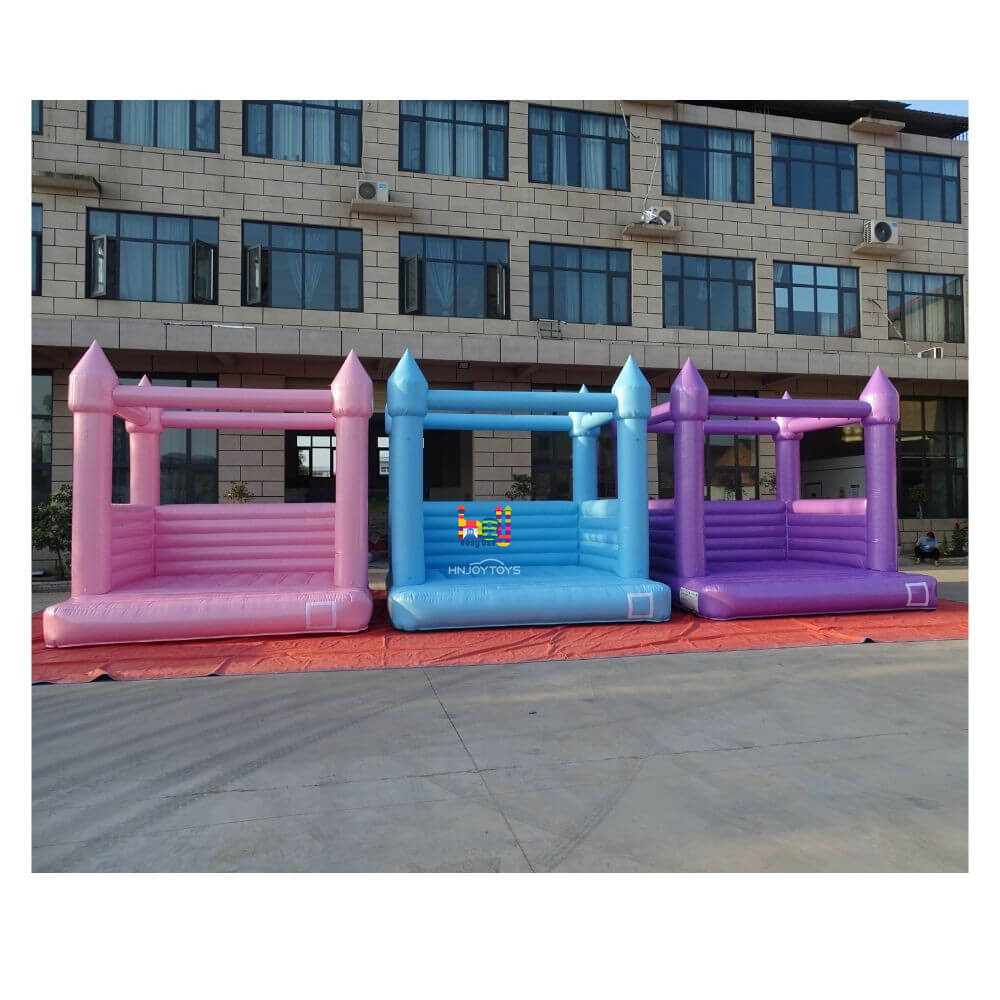 Commercial Inflatable Wedding Castle White Bounce House White Bouncy Castle