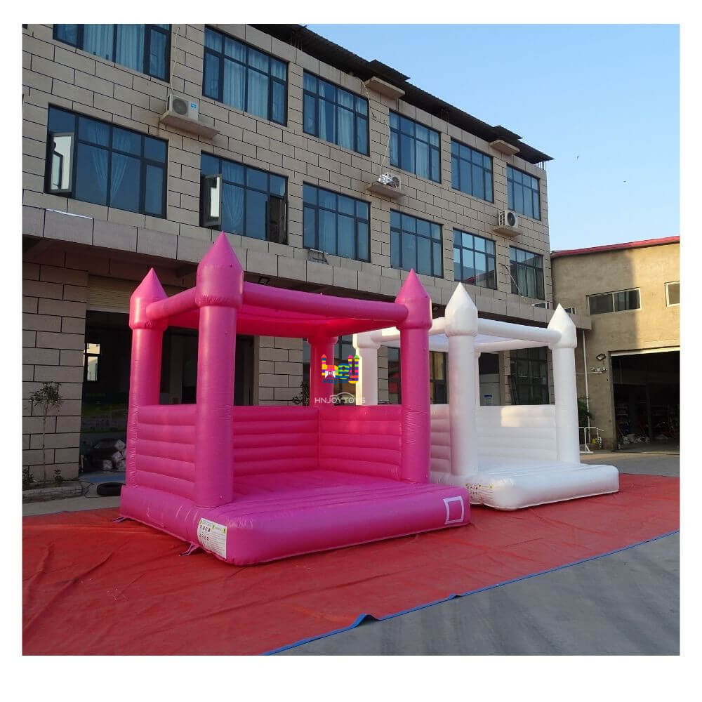 Commercial Inflatable Wedding Castle White Bounce House White Bouncy Castle