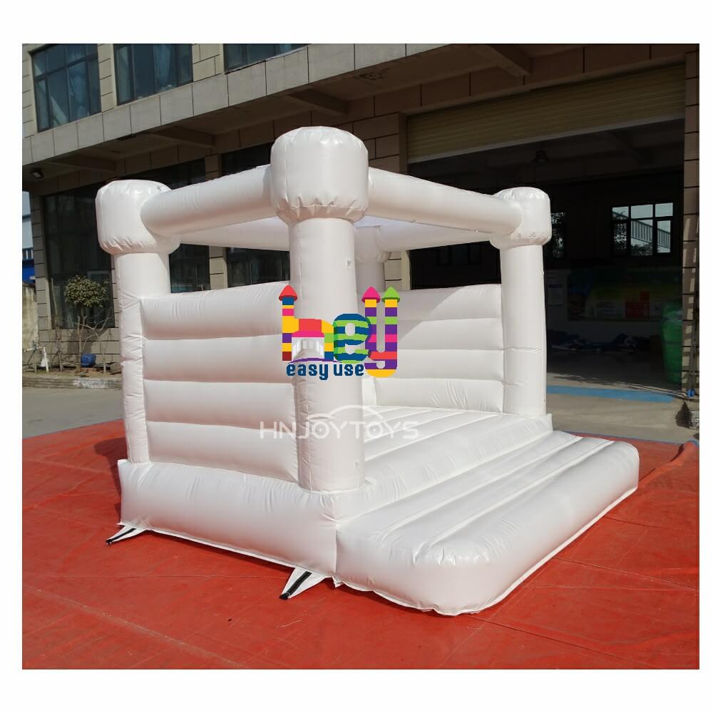 Inflatable White Bounce House Wedding Jumper Bouncy Castle