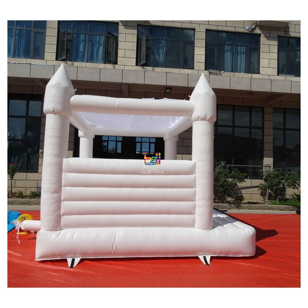 Commercial White Bounce Castle Inflatable Jumping wedding Bouncy house jumper Adult and Kids Newdesign Bouncer Castles for Weddings Party