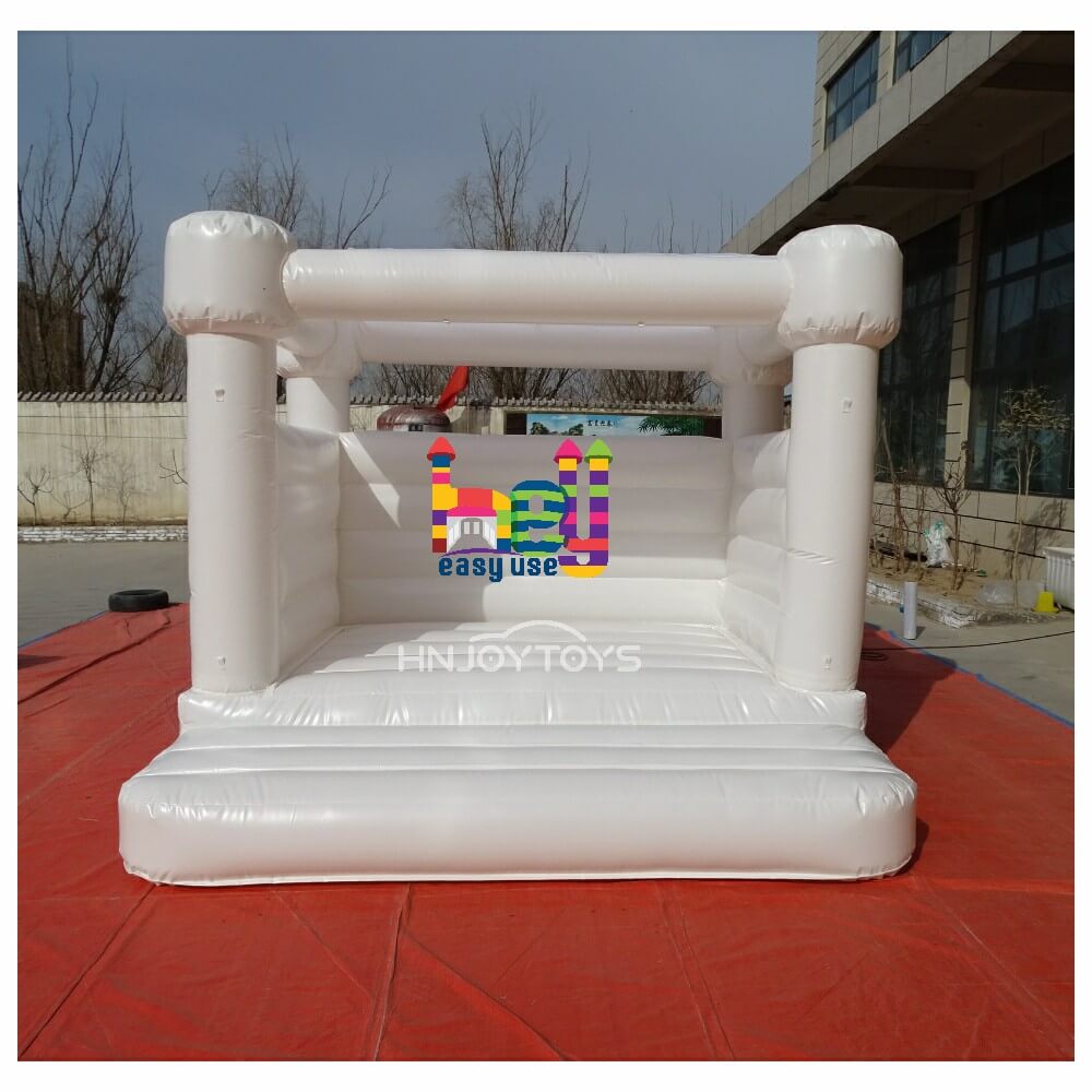 Inflatable White Bounce House Wedding Jumper Bouncy Castle