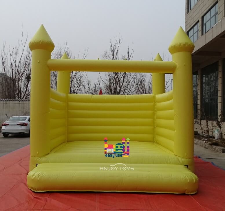 Yellow inflatable Bouncer Castle For Wedding Cheap Inflatable Jumper