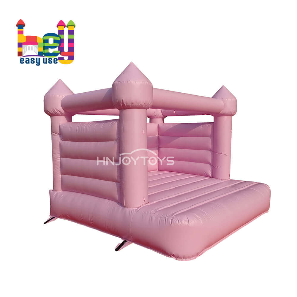 Inflatable Jumping Castle Party Bouncer Pink Bouncy Castle for Wedding