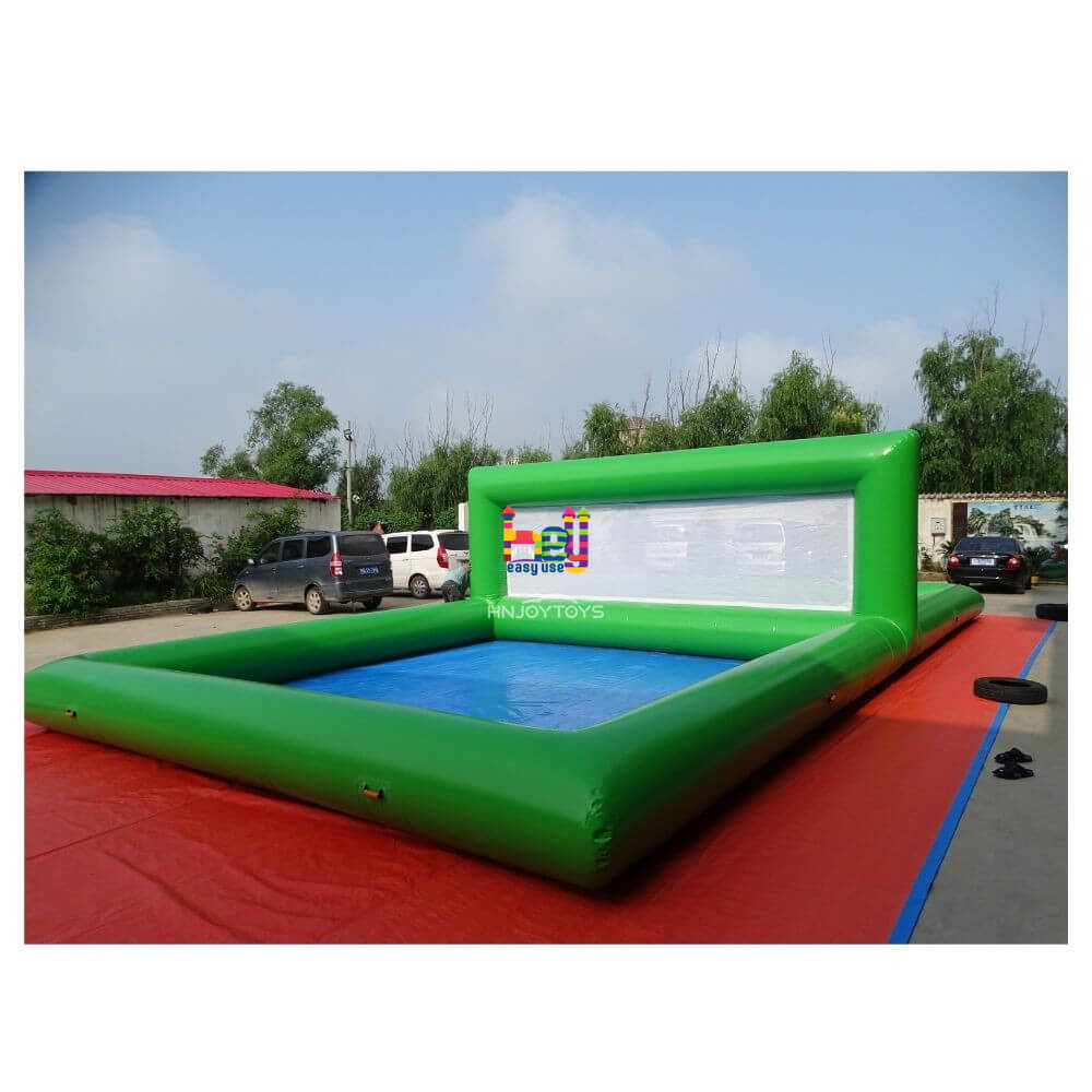 Customized Inflatable Beach Volleyball Court Water Play