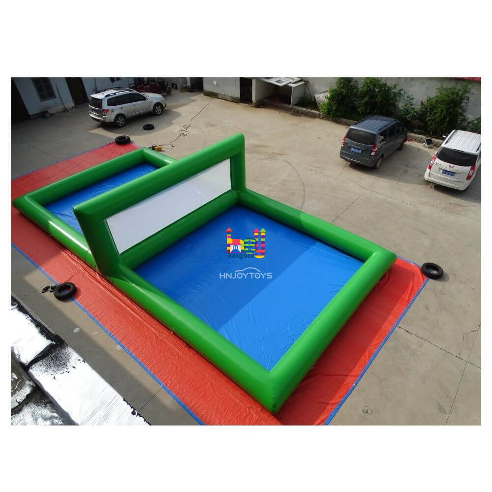 Customized Inflatable Beach Volleyball Court Water Play