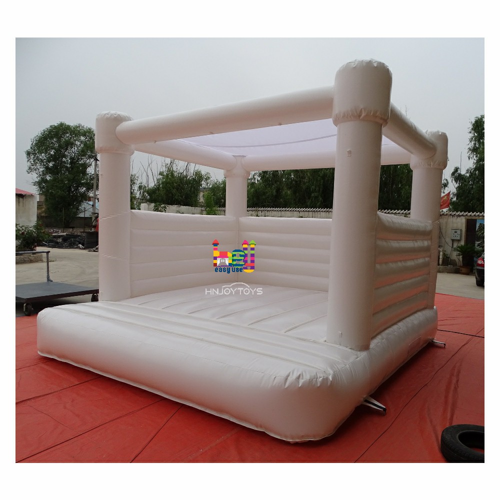 White Bounce House Castle Inflatable Wedding Bouncy Castle Jumping