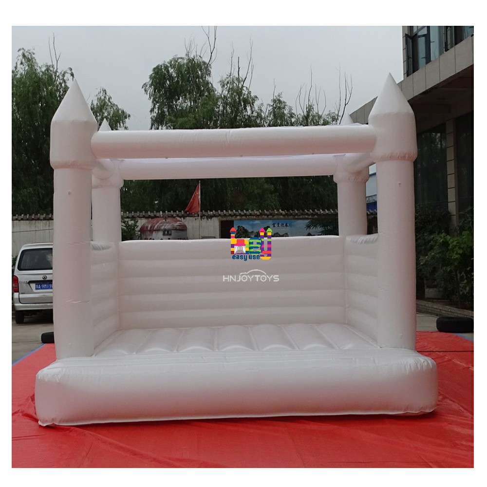 Full PVC Adult Kids Inflatable Wedding Bounce House With Roof