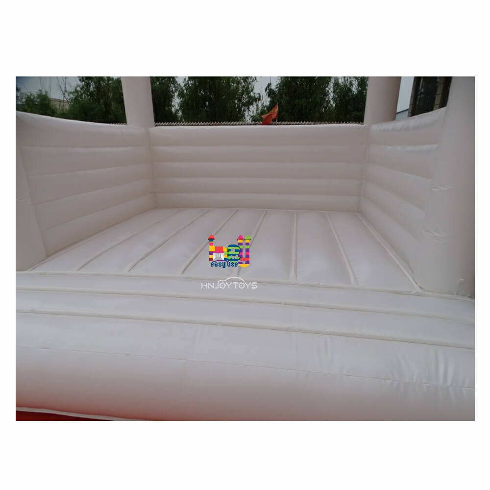 white open bounce house