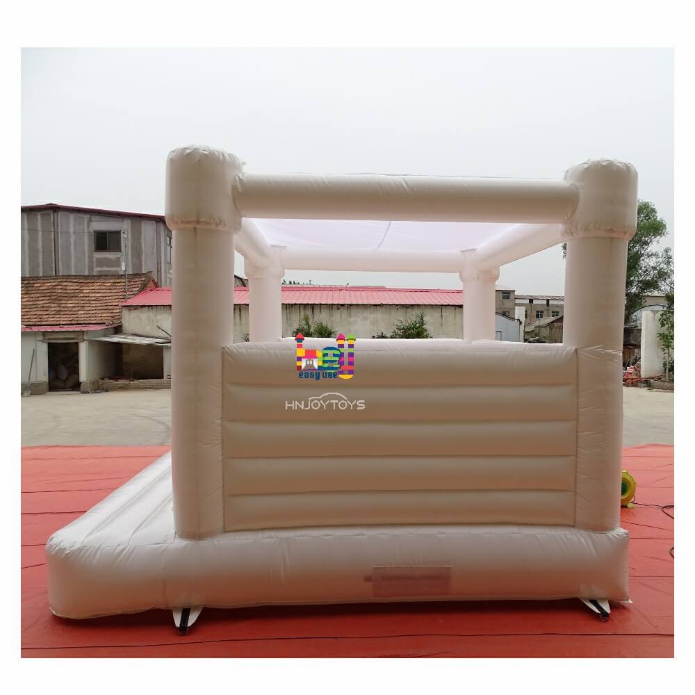 white open bounce house