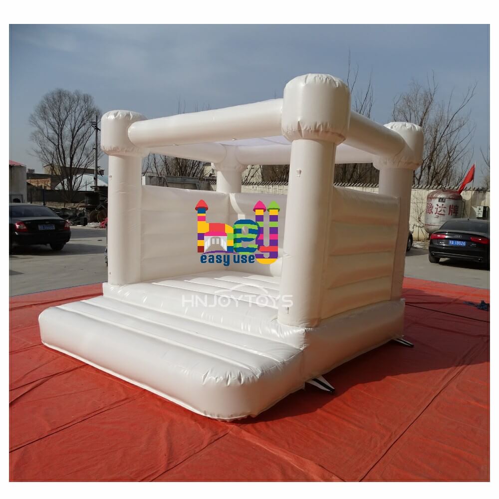 high quality commercial adults inflatable white bounce house