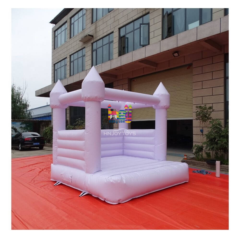 Pastel Purple Inflatable Bounce House