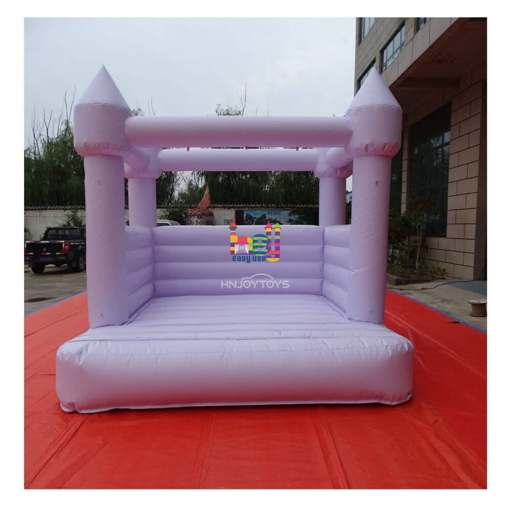 Pastel Purple Inflatable Bounce House