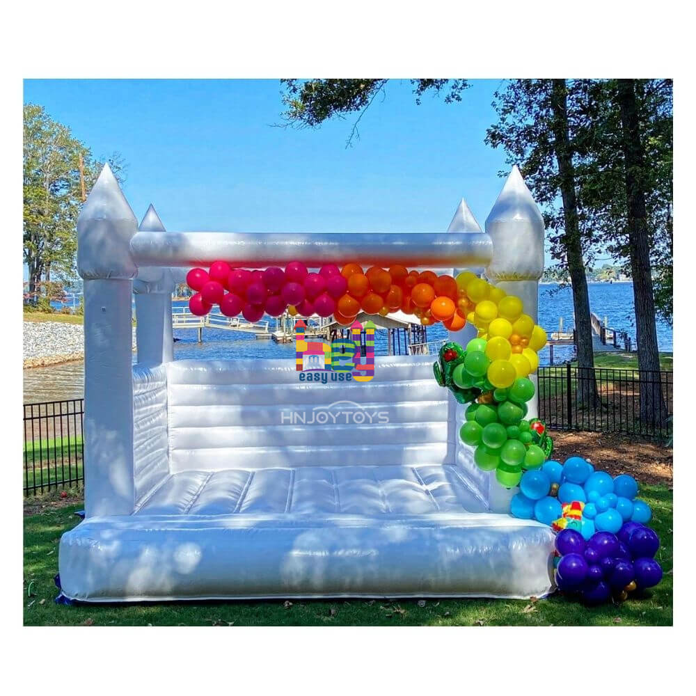 mini white inflatable bounce house play for party rental