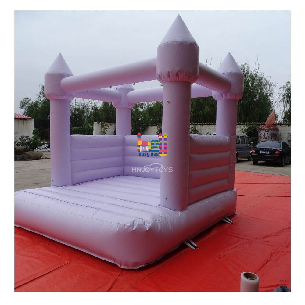 Pastel Purple Inflatable Bounce House