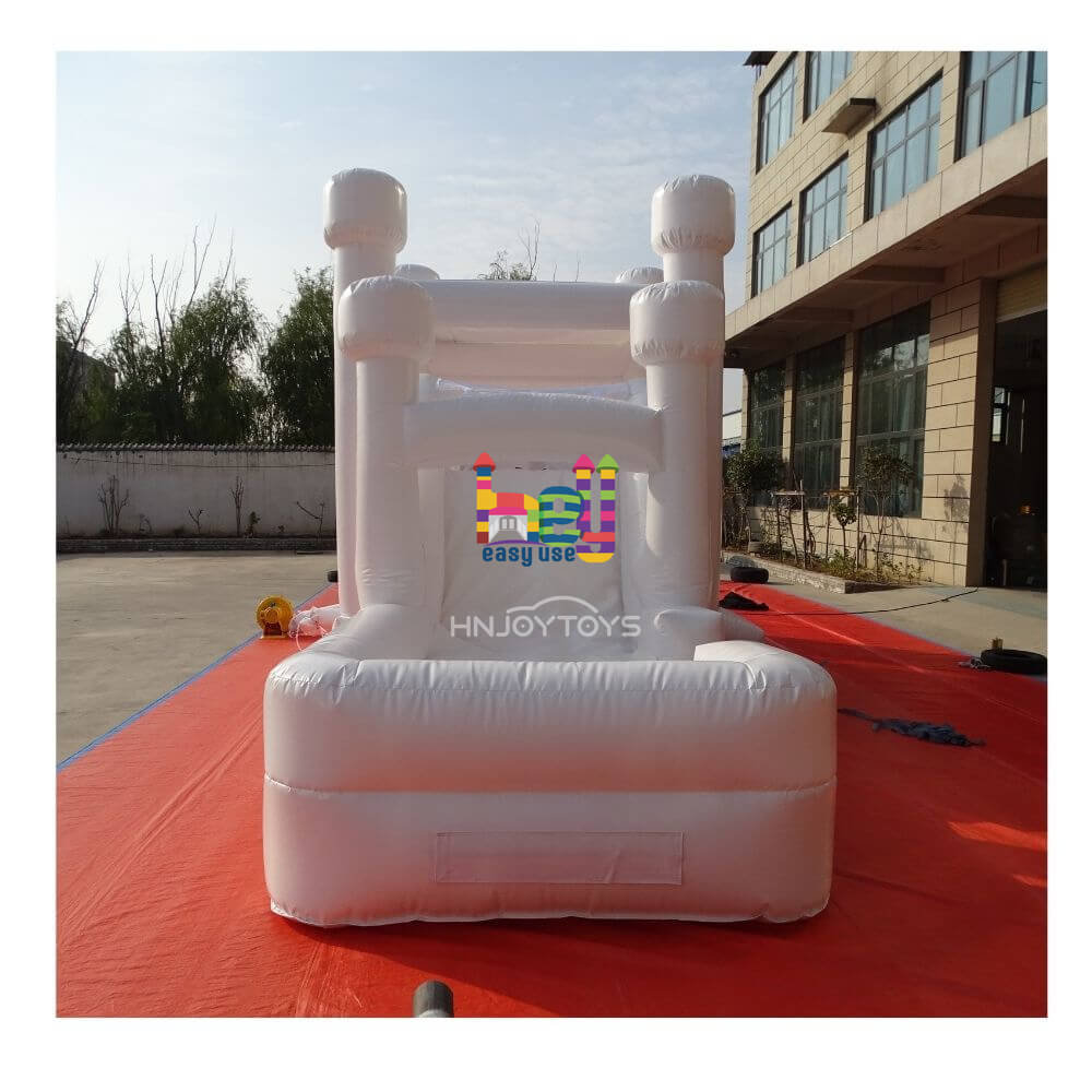 outdoor games double slide bounce inflatable