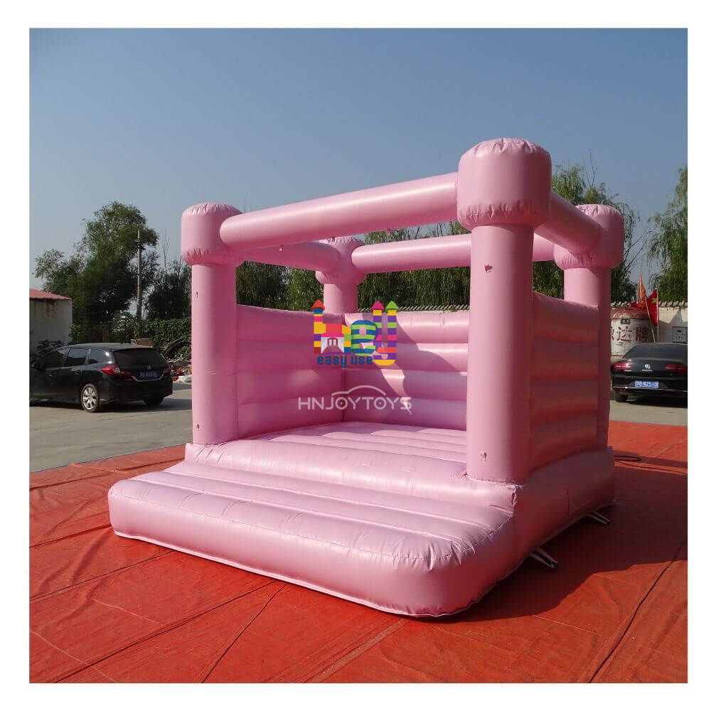 Pink small bounce house inflatable castle jumper